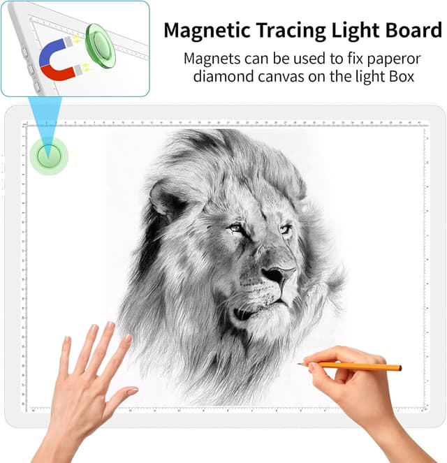 Thumbnail 3 de Phylosal Magnetic A3 Light Pad 6000 Lux