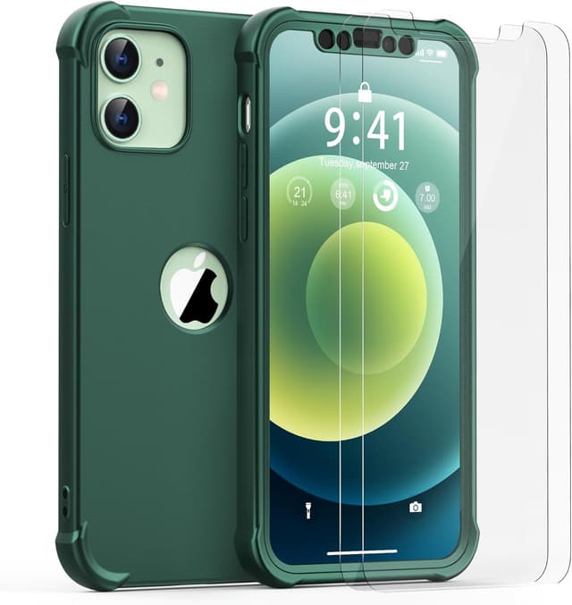 Detalle 2 de ORETECH Funda iPhone 12 360° 2x Protector 🛡