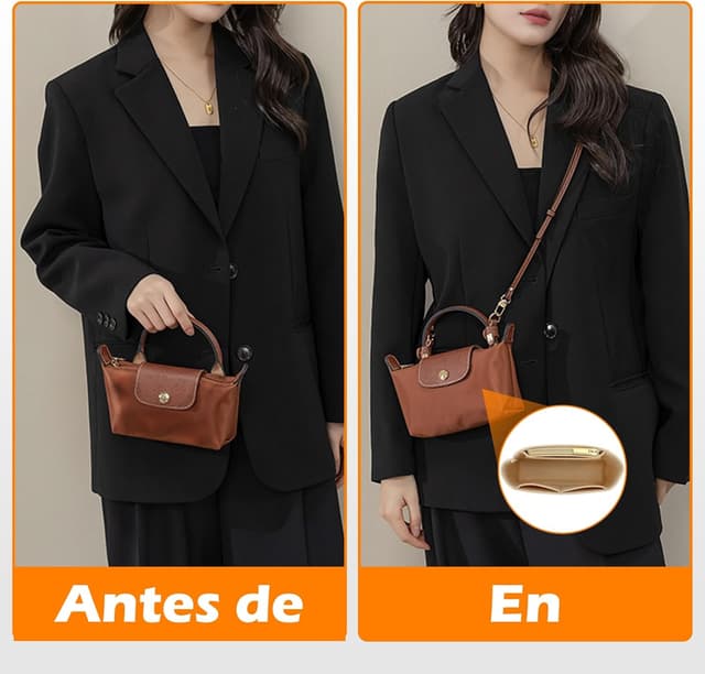 Thumbnail 2 de GADITIEK Correa y Organizador para Longchamp 16,5 cm