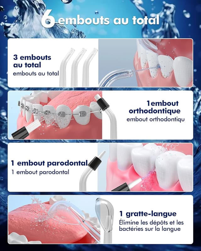 Thumbnail 3 de Jet Dentaire Hydropulseur 300ML