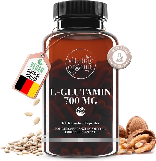 Imagen de Vitabay L-Glutamin Kapseln 700 mg 💊 en OfertitasTOP