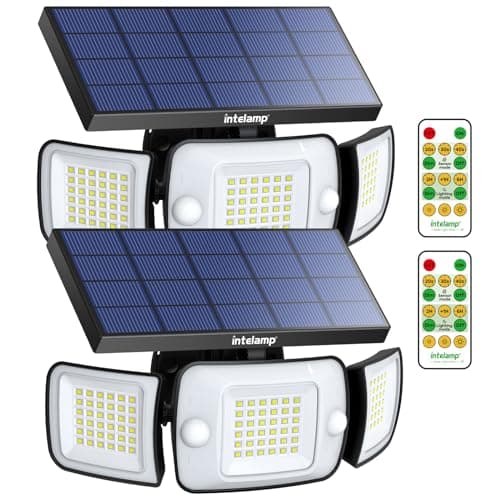 Detalle de intelamp Lámpara Solar al aire libre 🔦