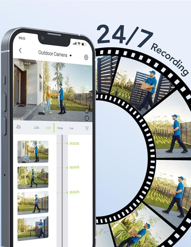 Thumbnail 5 de GNCC Telecamera WiFi 2K