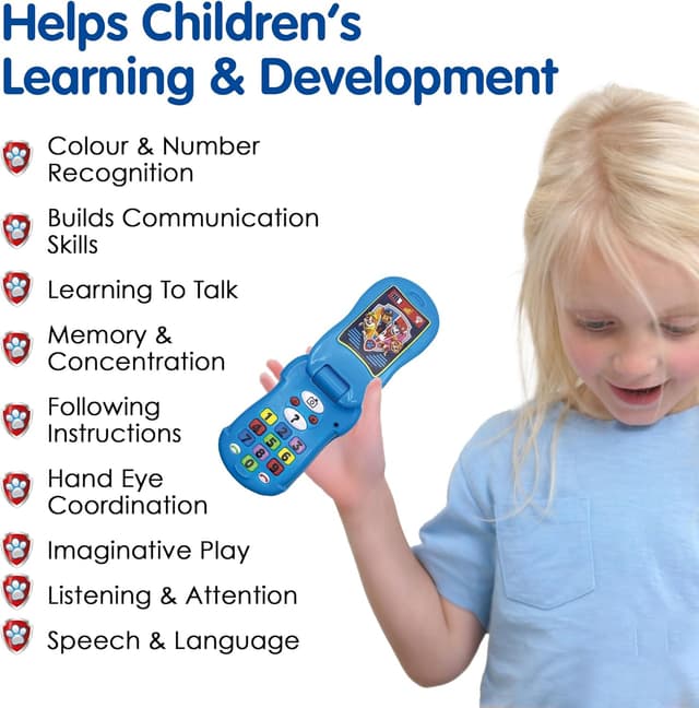 Detalle 2 de Paw Patrol Flip-Up Phone