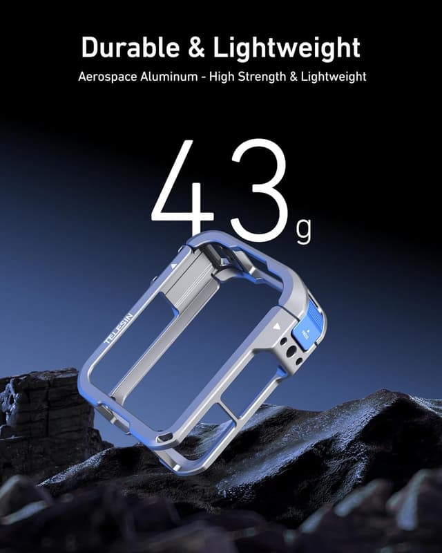 Thumbnail 5 de TELESIN Osmo 360 Kamerakäfig mit 1/4-Gewinde