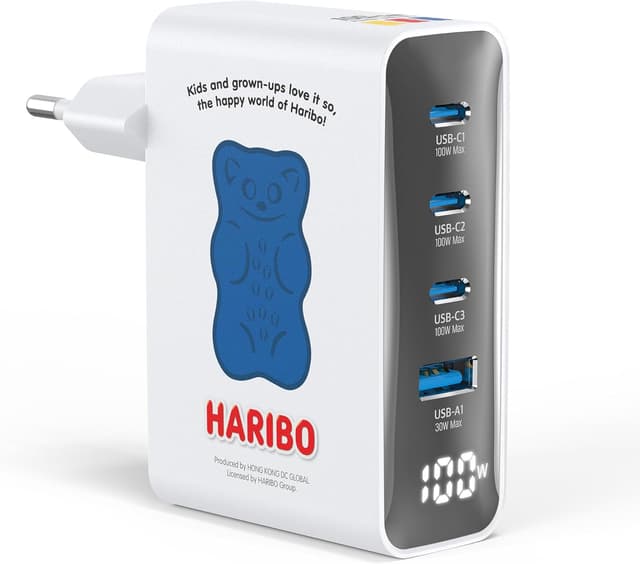 Detalle de Haribo 100W USB C Ladegerät 4‑Port