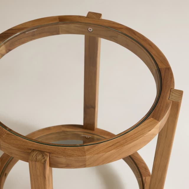 Thumbnail 4 de El Corte Inglés Mesa auxiliar de teca Kansas 🌿