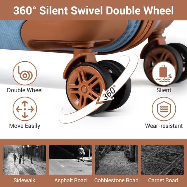 Thumbnail 4 de Kono Fashion Hand Luggage 28" Trolley