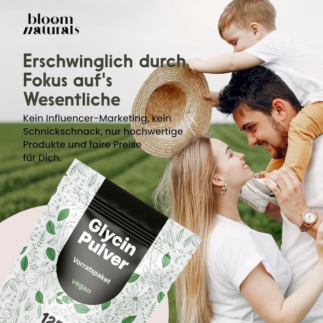 Thumbnail 5 de Glycin Pulver 1250 g vegan rein