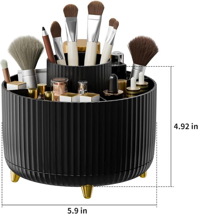 Detalle de Fanado 360° Rotating Makeup Organiser