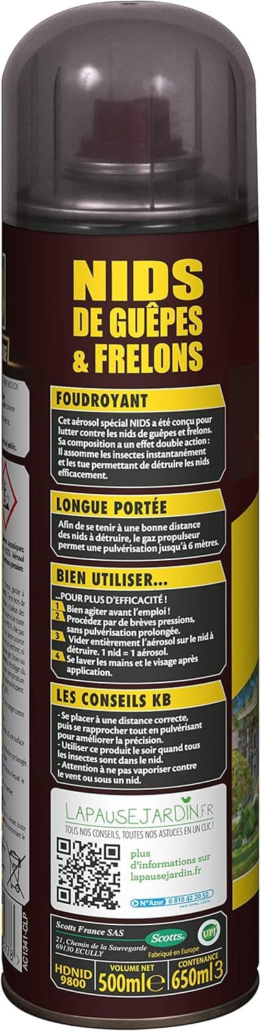 Detalle 2 de KB HOME DEFENSE Aérosol 500ml