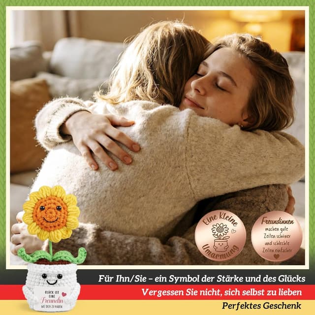 Thumbnail 4 de {Giftota} Pocket Hug Sonnenblume Glücksbringer