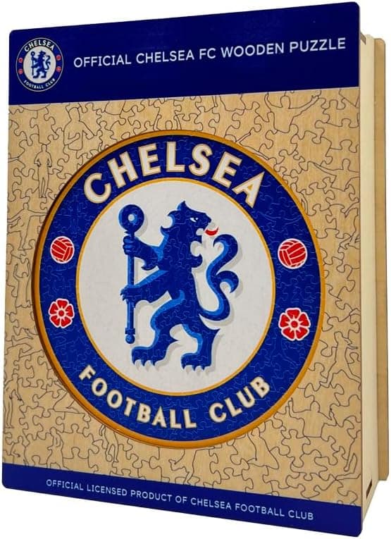 Thumbnail 6 de Puzzle en bois Iconic Puzzles Chelsea (Logo), 500 pièces – Taille L