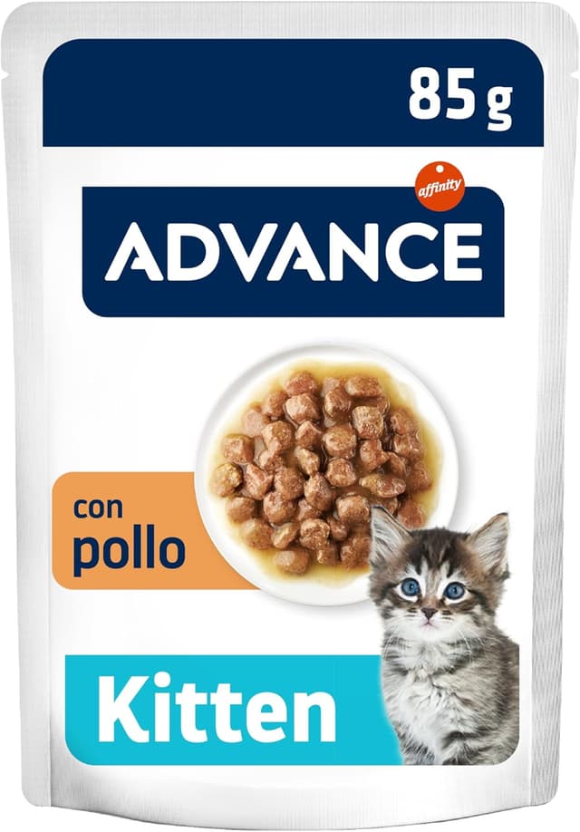 Thumbnail 3 de Advance Comida Húmeda Gatitos Pollo 12x85g