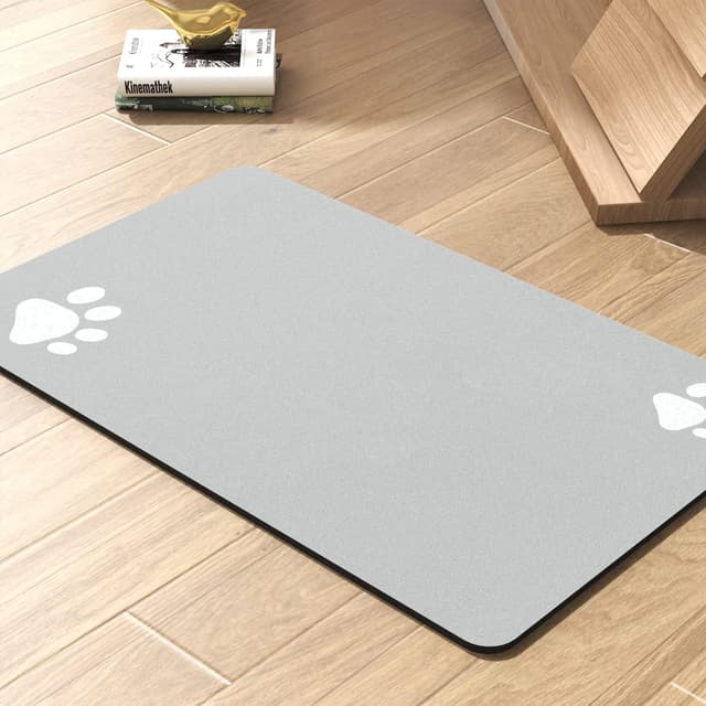 Imagen de Pet Feeding Mat 16"x24" absorbent pet bowl mat 🐾 en OfertitasTOP