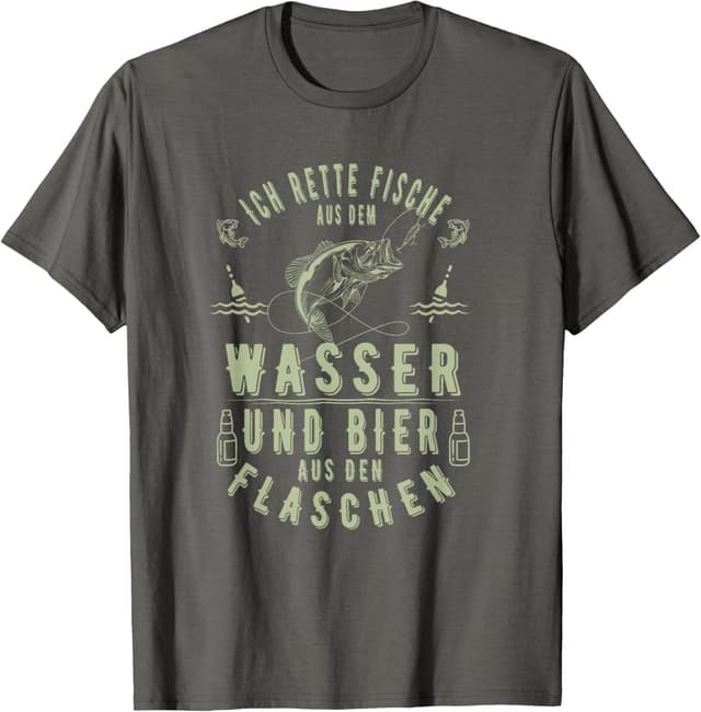 Detalle 2 de Ich rette Fische T-Shirt