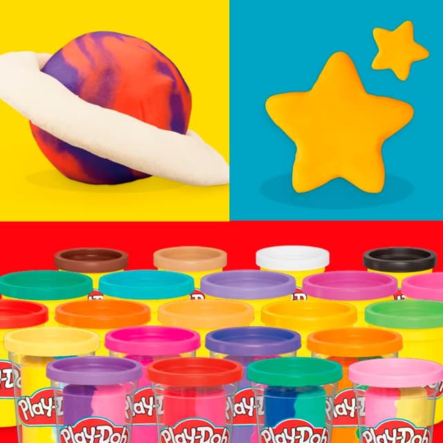 Thumbnail 4 de Play-Doh Súper Pack de 22 Colores para Manualidades Creativas 🎨