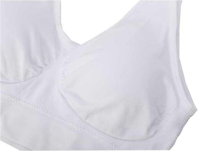 Detalle de ohlyah Women’s Seamless Wire-Free Bra with Removable Pads
