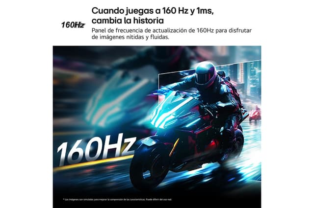 Thumbnail 2 de LG UltraGear 34G600A-B Outlet monitor gaming 34" WQHD 160 Hz