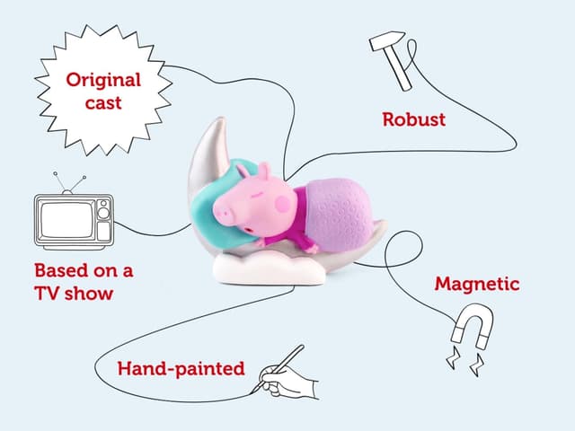 Detalle de Peppa Pig tonies Bedtime Stories Audio