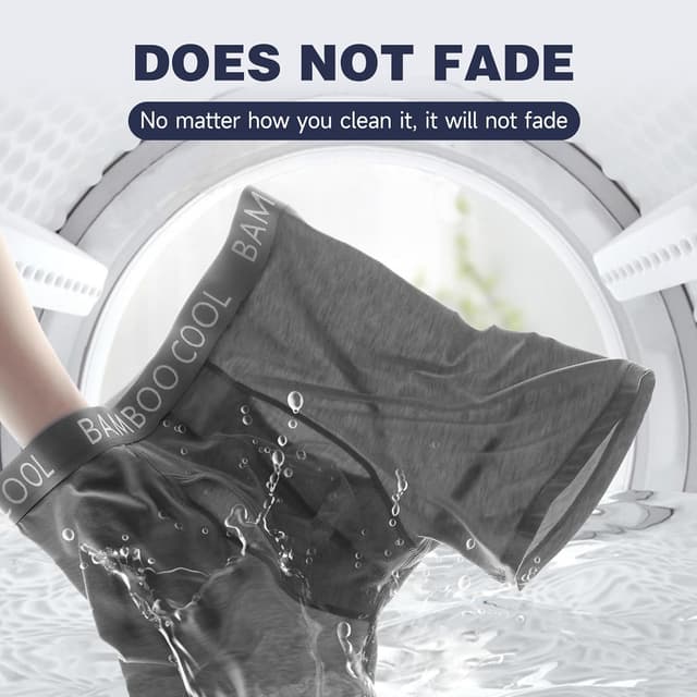 Thumbnail 5 de BAMBOO COOL Ultra ComfortSoft Boxer Briefs for Men 🩲