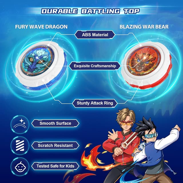 Thumbnail 2 de INFINITY NADO peonza Battle Arena Set 2 piezas