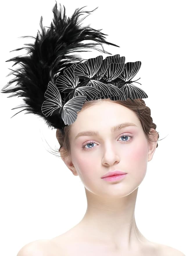 Thumbnail 3 de MWOOT Bandeau Plumes Papillon