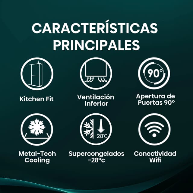 Detalle 2 de Hisense RB3K330SAIC Frigorífico combi Kitchen FIT