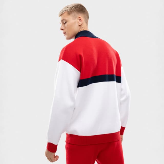 Detalle 2 de Siroko Sapporo red Jersey de punto