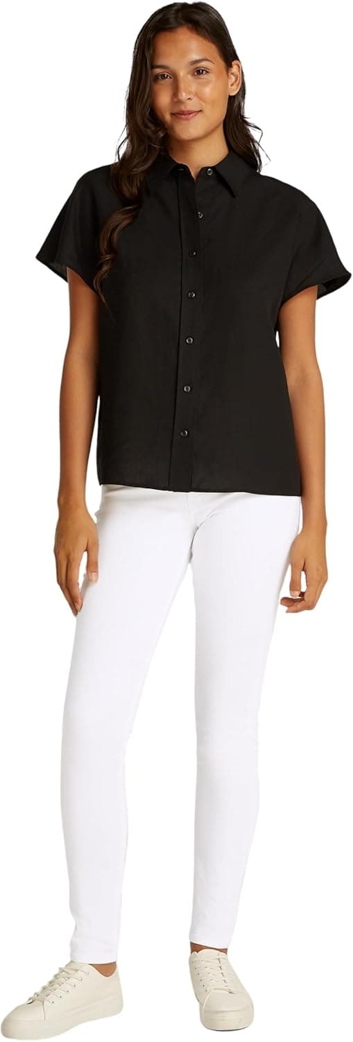 Detalle 2 de Calvin Klein Donna Jeans Mid Rise Skinny Fit a 5 tasche