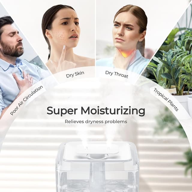 Thumbnail 3 de CHIVALZ Humidifier 6L Cool Mist for Bedroom