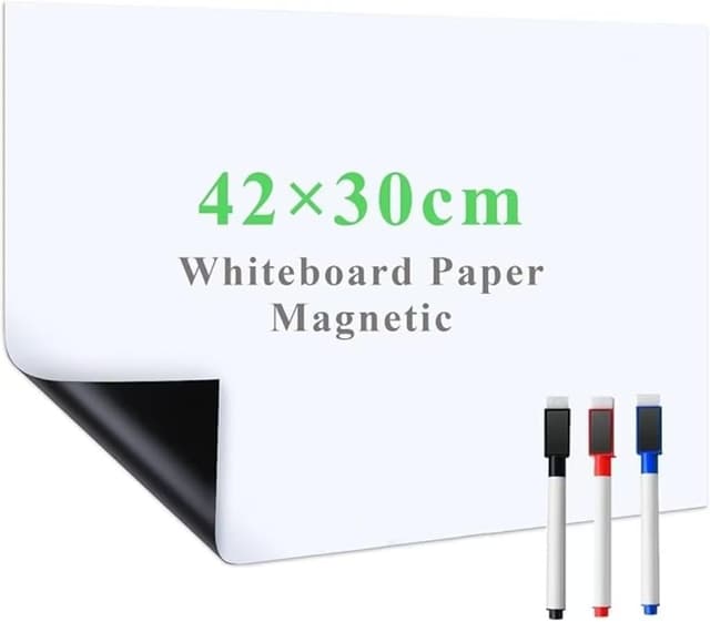 Detalle 1 de Lyzzxi magnetic whiteboard paper 40 x 80cm