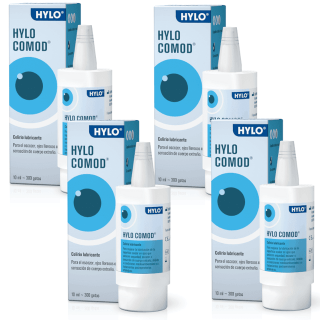 Imagen de Hylo Comod Colirio lubricante 4x10 ml en OfertitasTOP