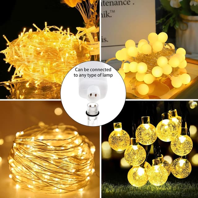 Thumbnail 6 de Sprifityy Catena luminosa 15 m 100 LED