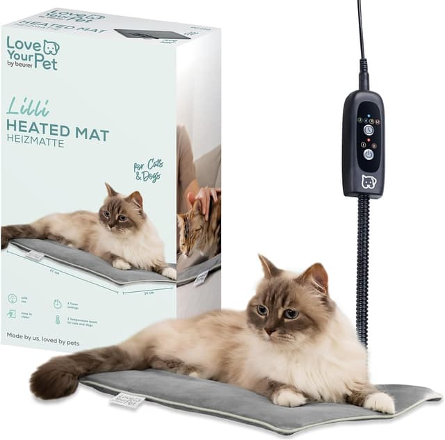 Detalle de Beurer Love Your Pet Heizmatte S 41 x 34 cm 🐾