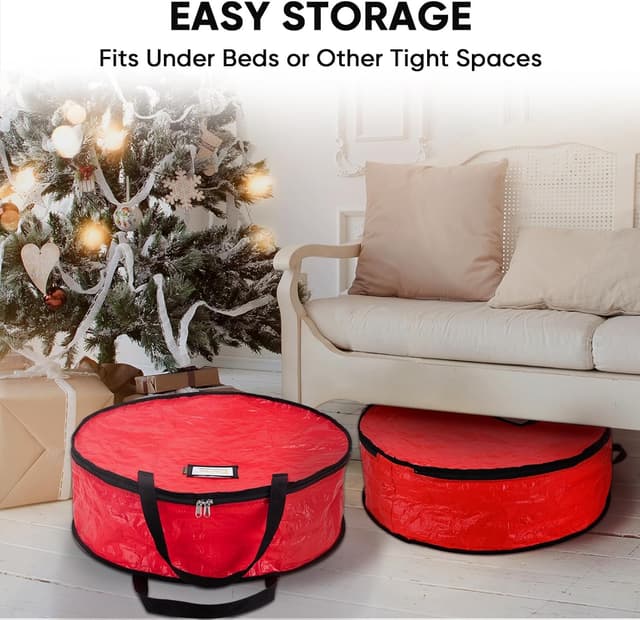 Thumbnail 6 de BALEINE Wreath Storage Container 24"x8"