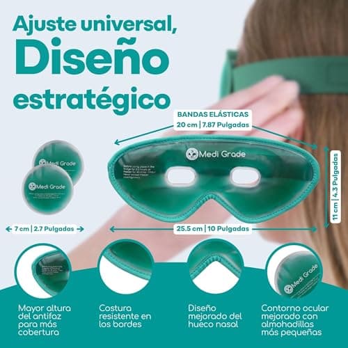 Detalle 2 de Medi Grade Antifaz de Gel Frío