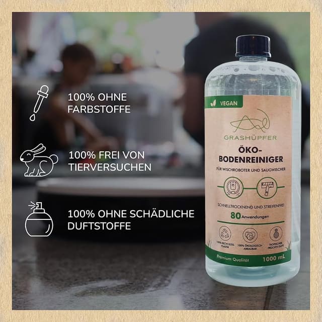 Detalle de GRASHÜPFER Wischroboter Reiniger 1000 ml