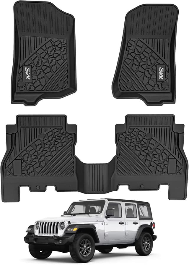 Imagen de 3W Floor Mats for Jeep Wrangler JL en OfertitasTOP