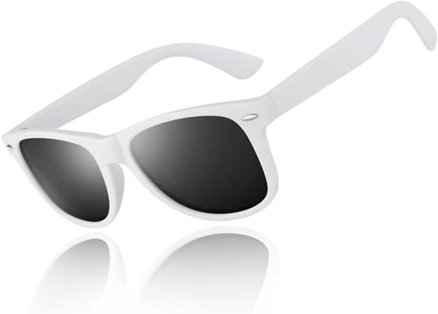 Thumbnail 6 de LINVO Polarised Sunglasses with UV400 Protection – 80s Retro Style for Driving, Cycling, Fishing & Travel