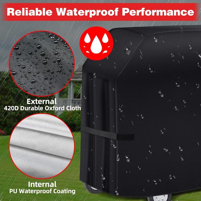 Thumbnail 2 de SPGOOD Housse barbecue 147 cm 🍖