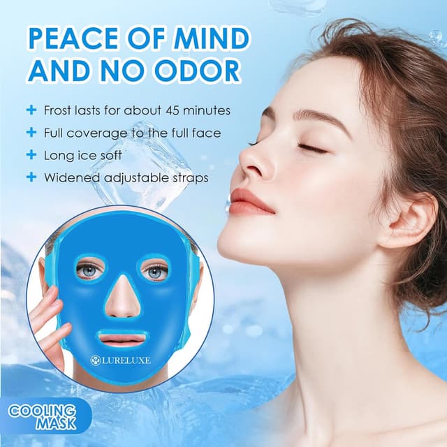 Thumbnail 4 de Máscara de Refrigeración Facial Gel