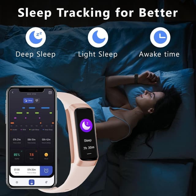 Detalle de YJYK Fitness Tracker 1.1" AMOLED