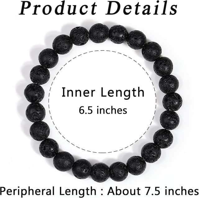 Thumbnail 4 de Sahoottie Crystal 8mm Bead Bracelet