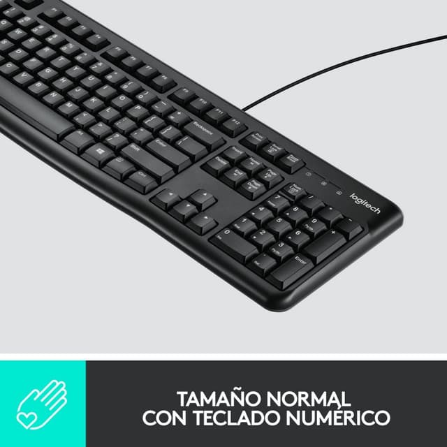 Detalle de Logitech MK120 Combo teclado y ratón