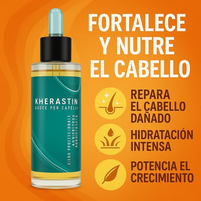 Detalle 2 de Kerastin Gotas Fortalecedoras 100 ml