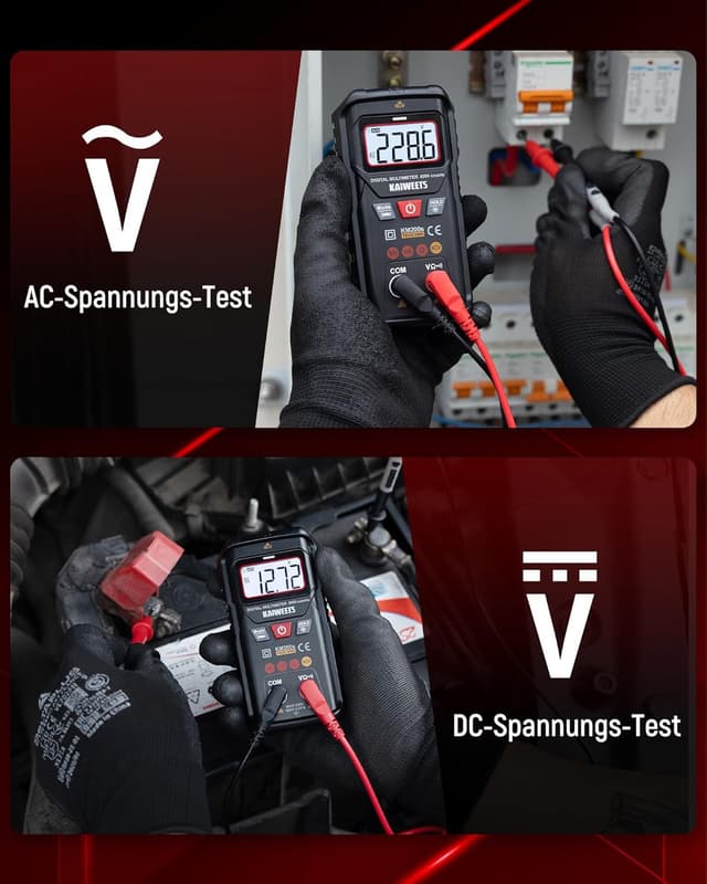 Thumbnail 4 de KAIWEETS KM200s Multimeter mit True RMS