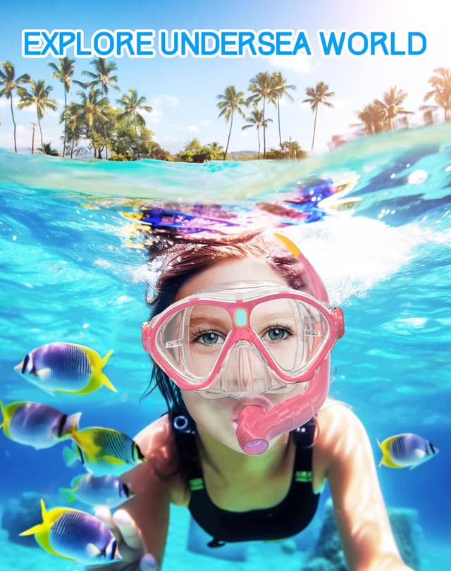 Detalle 2 de Gintenco Kids snorkel set 10 to 19.6 in