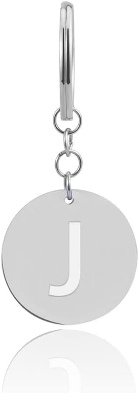 Detalle de Porte-clés caddie gravé argenté ⚙