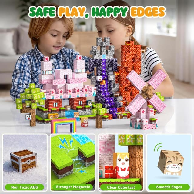 Thumbnail 5 de Crifeton 150 PCS Costruzioni Magnetiche 2 cm